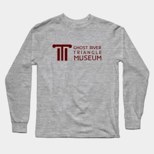 Ghost River Triangle Musuem - Red Long Sleeve T-Shirt